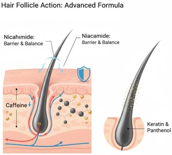 How Does Keraston Shampoo Work